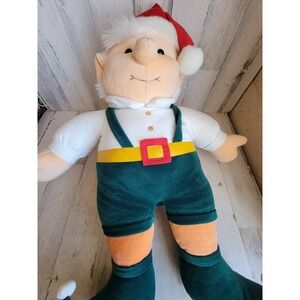 Large stuffed Santa helper Xmas plush stuffed animal home decor unique